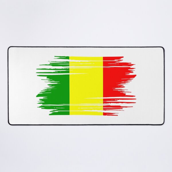 Item preview, Distressed Mali Flag ML designed and sold by shitpostee.