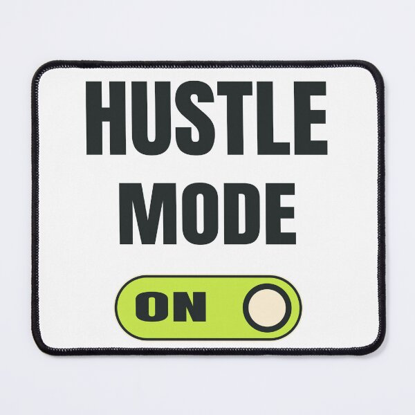 Item preview, Hustle Mode ON — Bold Lime Toggle Switch Side Hustle Design designed and sold by JLMWorks.