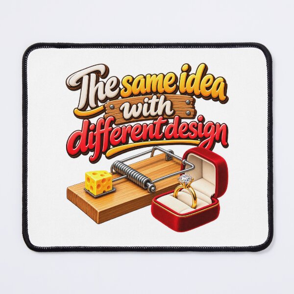 Item preview, The Same Idea With Different Design Trap Ring Humor designed and sold by ArtDesignTp.