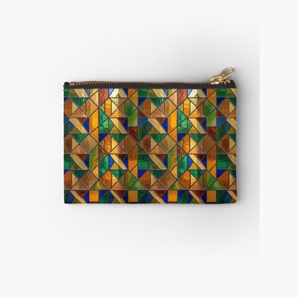 Item preview, Modern Luminous Stained Glass Geometric Pattern designed and sold by wallpapersarts.