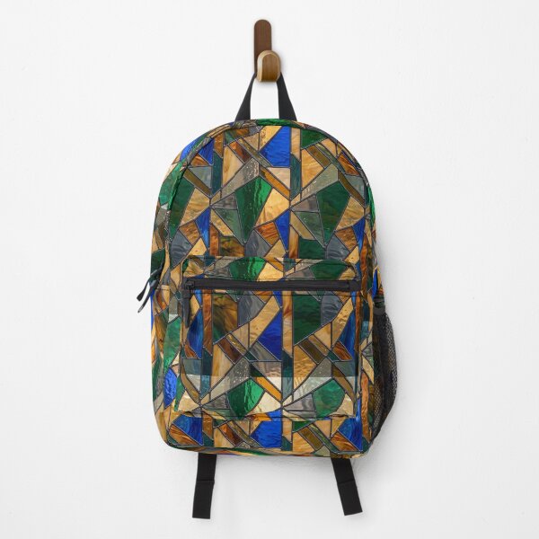Item preview, Modern Luminous Stained Glass Geometric Pattern designed and sold by wallpapersarts.