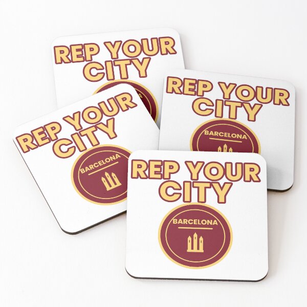 Item preview, Rep Your City Barcelona Badge Design designed and sold by JiderichHub.