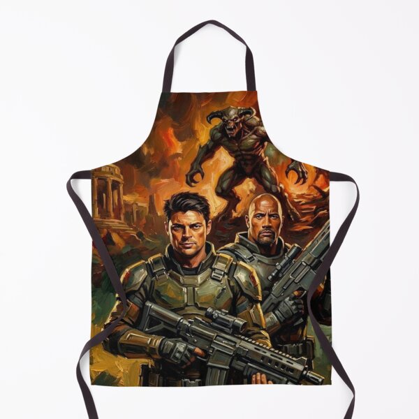 Item preview, Demonic Siege Doom Fine Art Tribute designed and sold by Art's Diner.