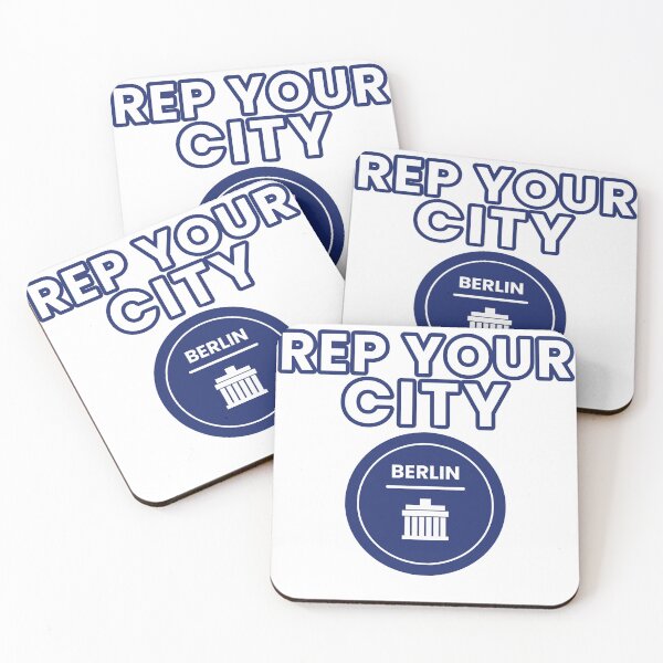 Item preview, Rep Your City Berlin Badge Design designed and sold by JiderichHub.