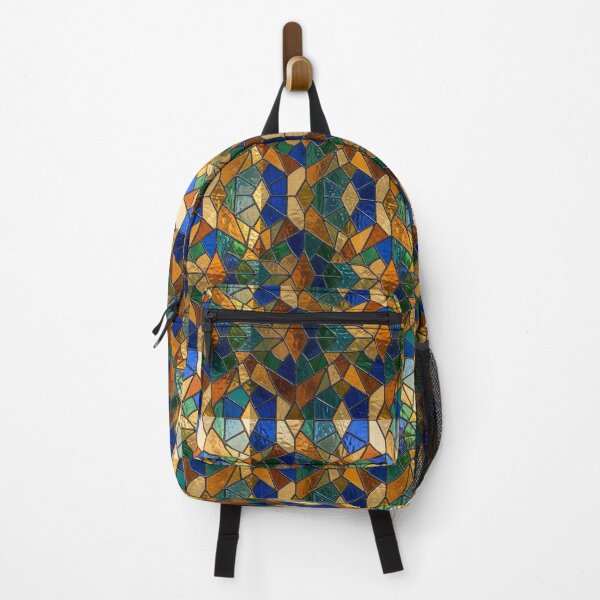 Item preview, Modern Luminous Stained Glass Geometric Pattern designed and sold by wallpapersarts.