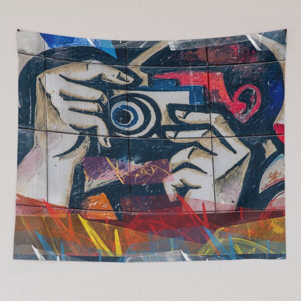 Item preview, Colorful Abstract Collage designed and sold by Swooncake Press.