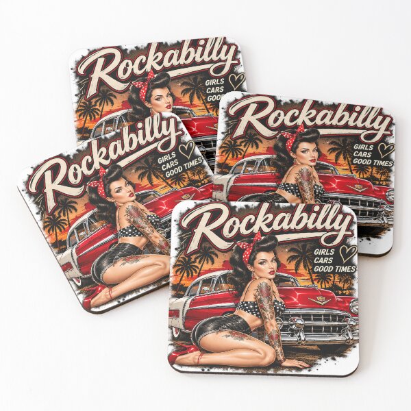Item preview, Rockabilly – Girls Cars Good Times designed and sold by Sascha-Heiko.