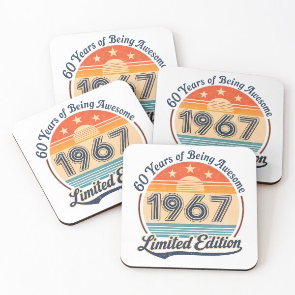 Item preview, 1967 Birthday Vintage 59th Birthday Milestone retro Gift designed and sold by FernaRoje.