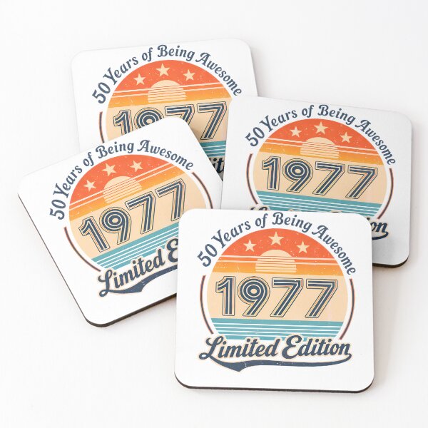 Item preview, 1977 Birthday Vintage 49th Birthday Milestone retro Gift designed and sold by FernaRoje.