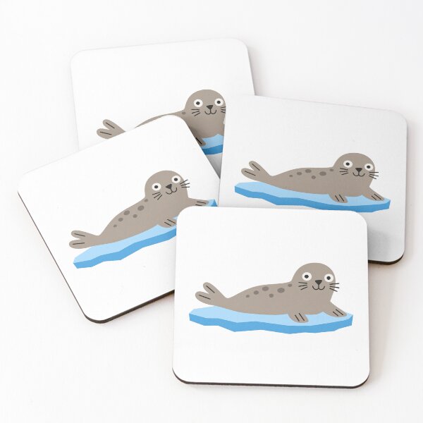 Item preview, Seal on an Ice Floe designed and sold by -KRAFTWERK.