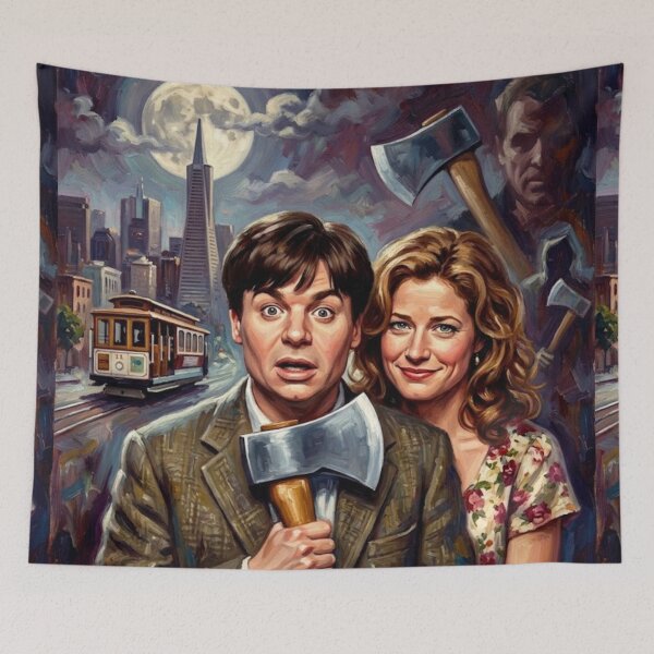 Item preview, So I Married an Axe Murderer Fine Art Tribute designed and sold by Art's Diner.