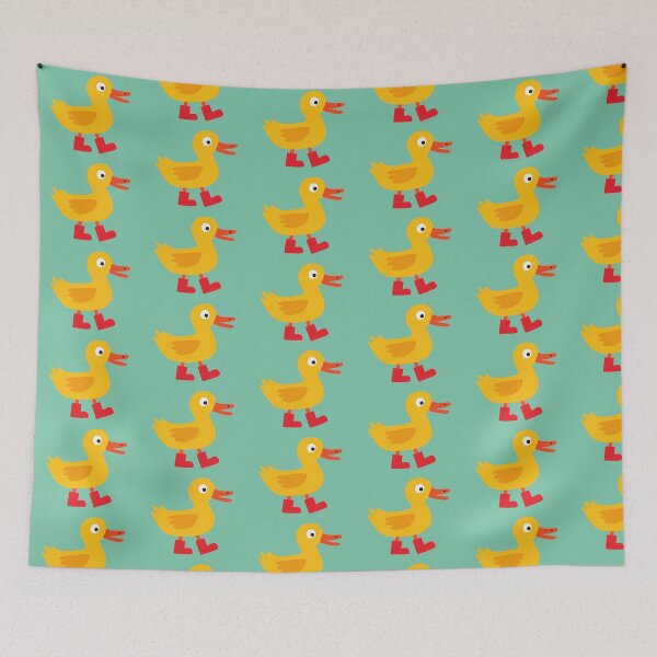 Item preview, duck in rainbows designed and sold by -KRAFTWERK.