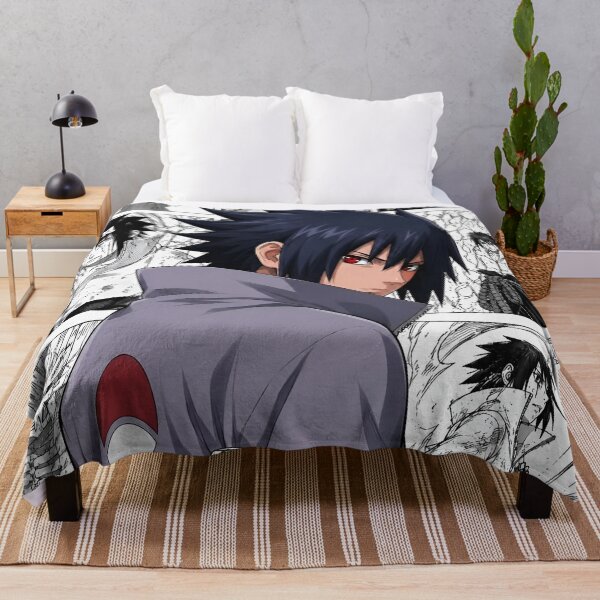 Item preview, Sasuke | Dark Anime Swordsman Red Eyes Manga Collage Aesthetic designed and sold by Dyan4.