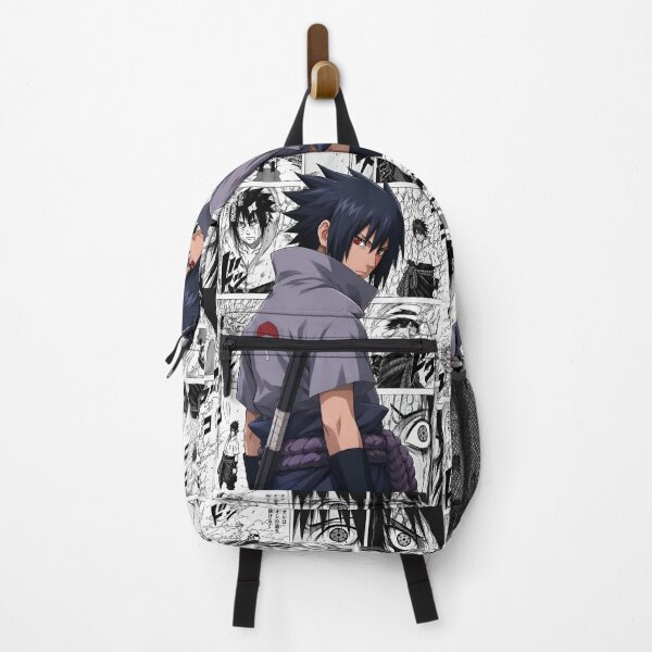 Item preview, Sasuke | Dark Anime Swordsman Red Eyes Manga Collage Aesthetic designed and sold by Dyan4.