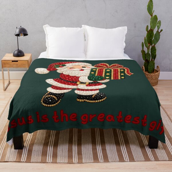 Item preview, Jesus Is the Greatest Gift Santa Christmas Christian Holiday Gift designed and sold by Forevermore.
