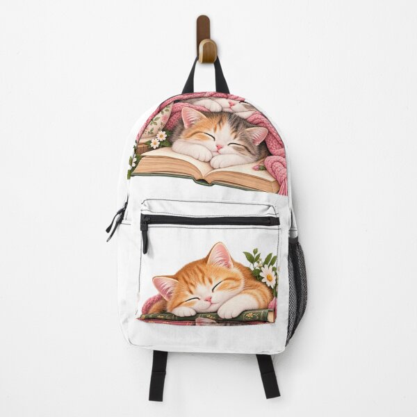 Item preview, Sleepy Kittens, Books and Cozy T-shirt classiquee designed and sold by CuteOasis.