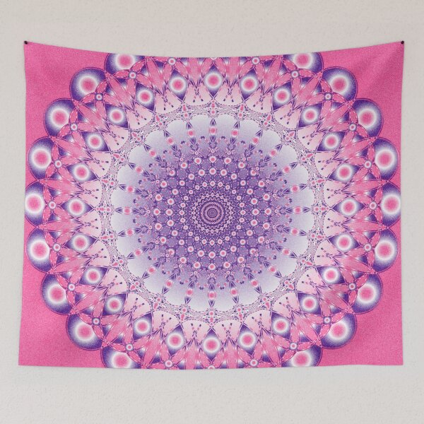 Item preview, Pink and Purple Peacock Mandala designed and sold by Elsy's Art.