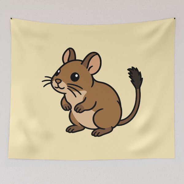 Item preview, Cute Cartoon Degu designed and sold by WildlifeDoodle.