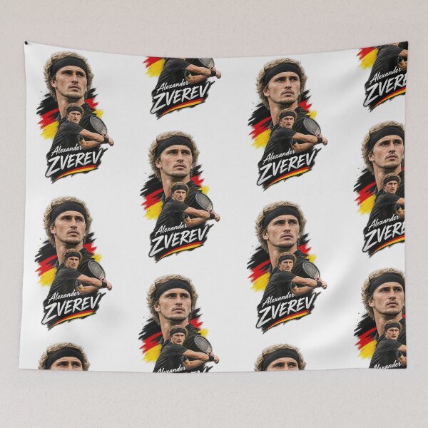 Item preview, Alexander Zverev German Tennis Star Design designed and sold by doorzz.