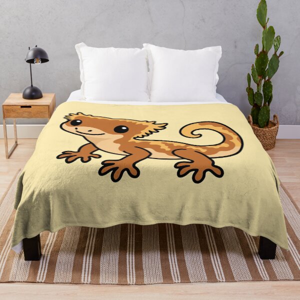 Item preview, Cute Cartoon Crested Gecko designed and sold by WildlifeDoodle.