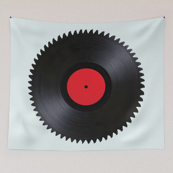 Item preview, Vinyl Record Saw Blade Design Retro Music Art designed and sold by peterdesigns.