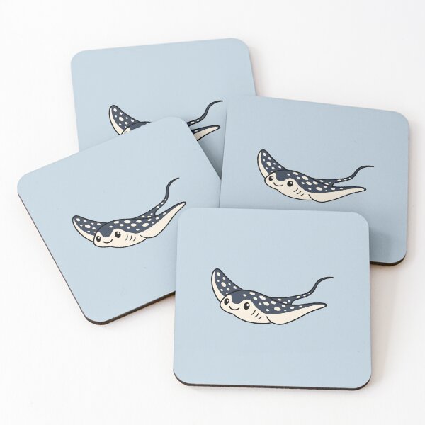 Item preview, Cute Cartoon Eagle Ray designed and sold by WildlifeDoodle.