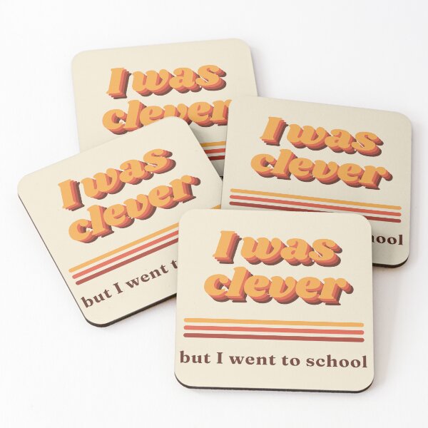 Item preview, I Was Clever But I Went To School  designed and sold by Dinus1976.