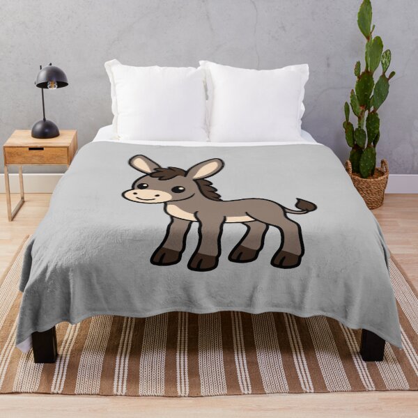 Item preview, Cute Cartoon Donkey designed and sold by WildlifeDoodle.