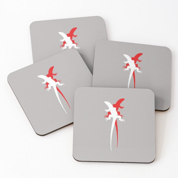 Item preview, red and white lizards designed and sold by bravoalpha.