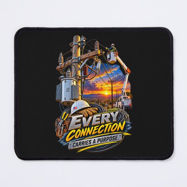 Item preview, Every Connection Carries a Purpose – Electrician Pride designed and sold by JAR Designs .
