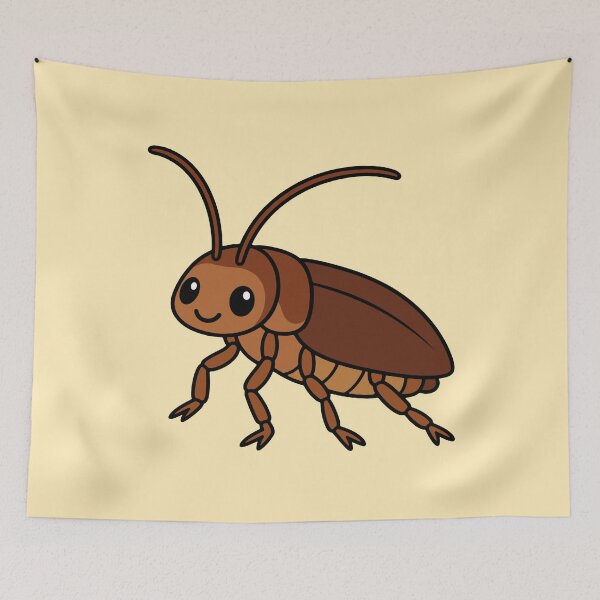 Item preview, Cute Cartoon Cockroach designed and sold by WildlifeDoodle.