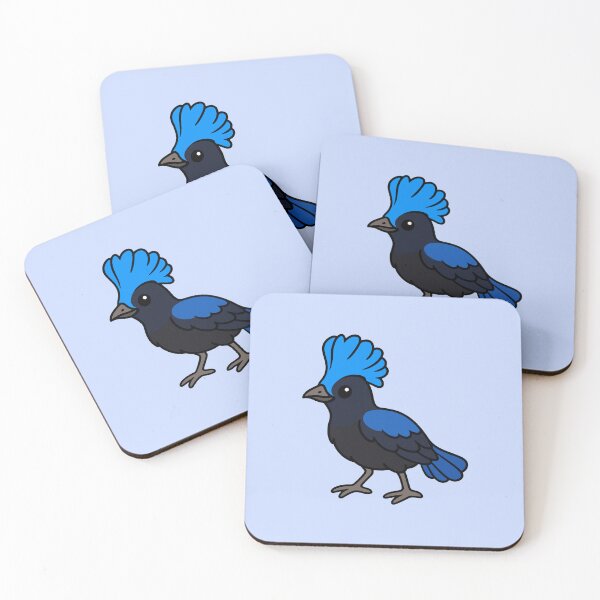 Item preview, Cute Cartoon Bowerbird designed and sold by WildlifeDoodle.