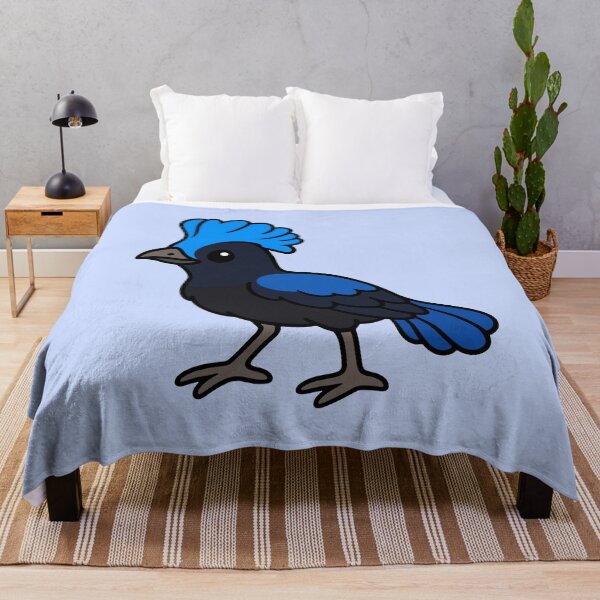 Item preview, Cute Cartoon Bowerbird designed and sold by WildlifeDoodle.