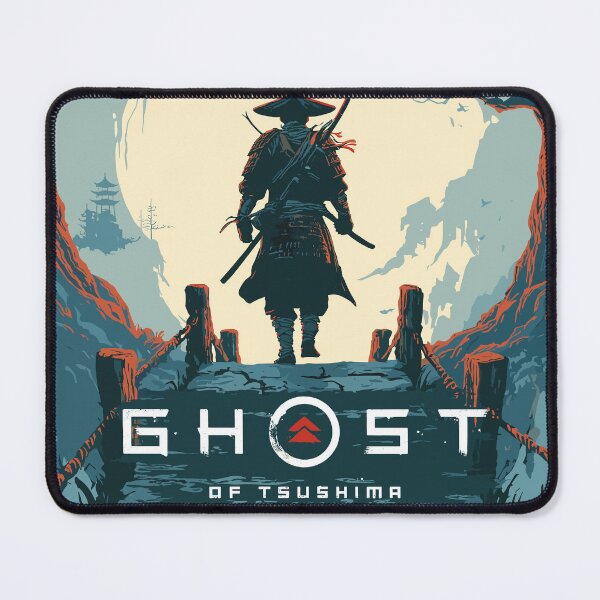 Item preview, Ghost of tsushima, jin sakai, samurai designed and sold by TivaRedLabs.