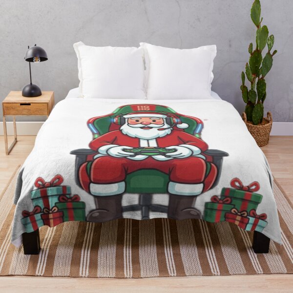 Item preview, Copy of Santa Claus likes to play video games. chibi designed and sold by samuzai.