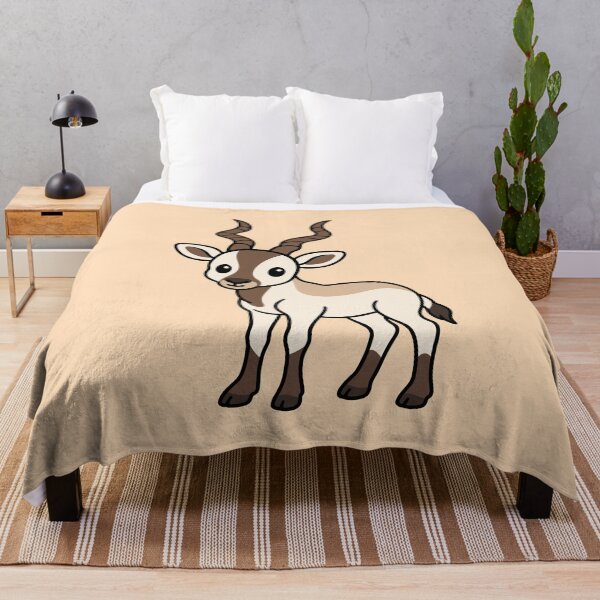 Item preview, Cute Cartoon Addax designed and sold by WildlifeDoodle.