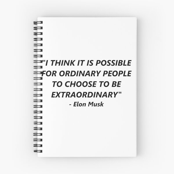Item preview, Elon Musk Quote designed and sold by Kodas.