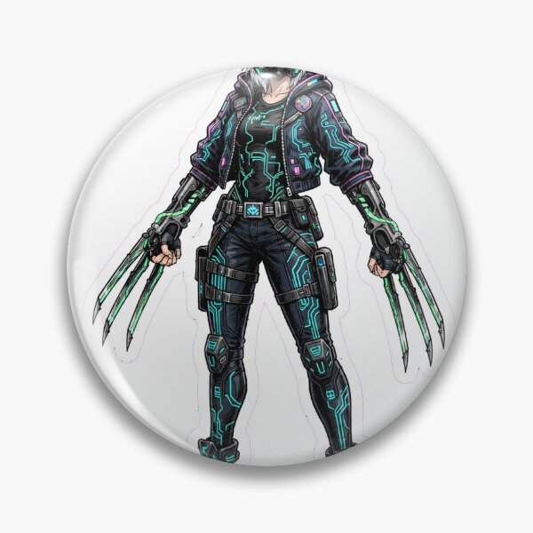 Item preview, Natalia Cyber Spectre Bold Comic Inks Sticker - Mobile Legends Fan Art designed and sold by Lesley D.