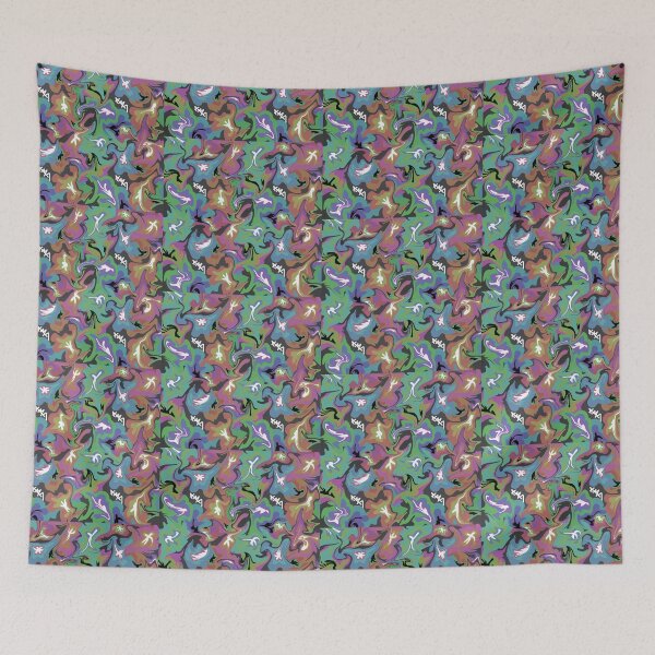 Item preview, Colorful swirls designed and sold by art_bi_design.