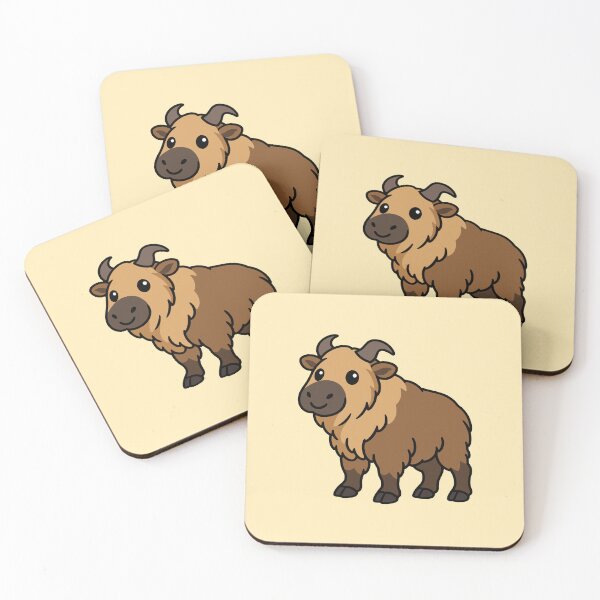 Item preview, Cute Cartoon Takin designed and sold by WildlifeDoodle.