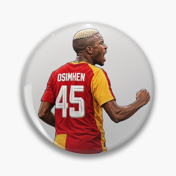 Item preview, Victor Osimhen Galatasaray 45 designed and sold by VRedBaller.