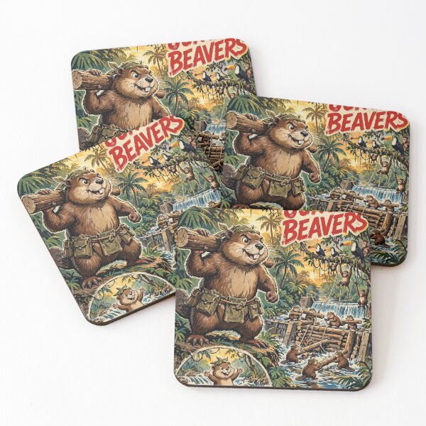 Item preview, JUNGLE BEAVERS designed and sold by Tpposters.