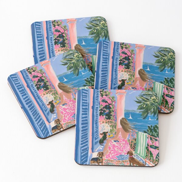 Item preview, View from the beach house designed and sold by SophieClimaArt.