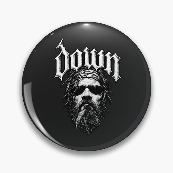 Item preview, Down Band Phil Anselmo Black White Portrait Gothic Metal designed and sold by salmaousiri.