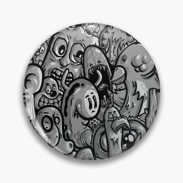 Item preview, mixed hand drawn characters designed and sold by UfosOne.