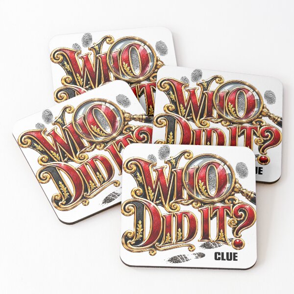 Item preview, Clue - WHO DID IT? designed and sold by Lyric Vault - Rock on.