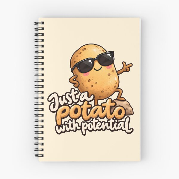 Item preview, Just a Potato With Potential designed and sold by Stubblejumper Artworks.