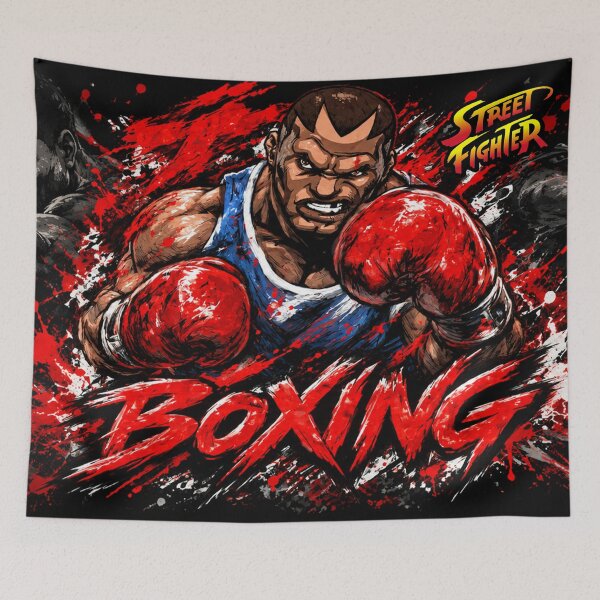 Item preview, Street Fighter Balrog Boxing Warrior: Unleash the Fighting Spirit | Powerful Boxing designed and sold by Fei Long Design Hub.