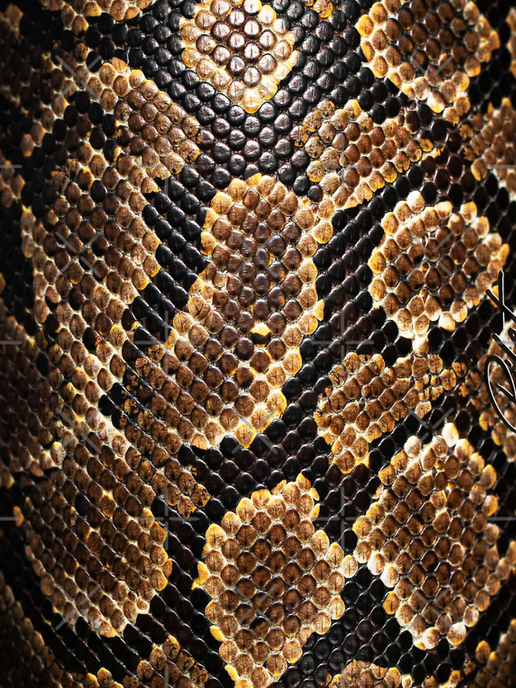 Thumbnail 4 of 4, iPhone Case, Python Scale Texture designed and sold by Exodoi.