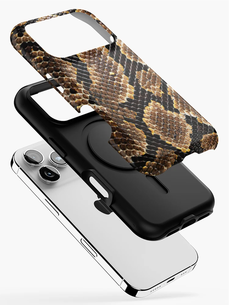 Thumbnail 2 of 4, iPhone Case, Python Scale Texture designed and sold by Exodoi.